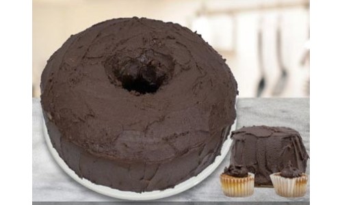 Ghirardelli White and Dark Chocolate Pound Cake